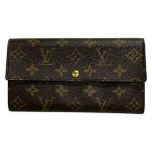 Louis Vuitton Pochette Porte Monnaie Credit Monogram Long Wallet M61725